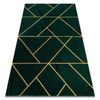 Alfombra Emerald Exclusivo 1012 Glamour, Elegante Geométrico, Mármol 160x220 Cm