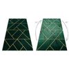 Alfombra Emerald Exclusivo 1012 Glamour, Elegante Geométrico, Mármol 160x220 Cm