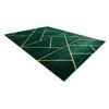 Alfombra Emerald Exclusivo 1012 Glamour, Elegante Geométrico, Mármol 160x220 Cm