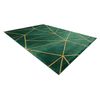 Alfombra Emerald Exclusivo 1013 Glamour, Elegante Geométrico Botella  160x220 Cm