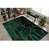 Alfombra Emerald Exclusivo 1016 Glamour, Elegante Art Deco, Mármol Bo 160x220 Cm