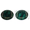 Alfombra Emerald Exclusivo 1022 Circulo - Glamour, Elegante Mármol, G Circulo 120 Cm