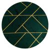 Alfombra Emerald Exclusivo 1012 Circulo - Glamour, Elegante Mármol, G Circulo 120 Cm