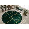 Alfombra Emerald Exclusivo 1012 Circulo - Glamour, Elegante Mármol, G Circulo 120 Cm