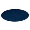 Alfombra De Lavado Moderna Posh Circulo Shaggy, Felpa, Gruesa Antidesl Circulo 80 Cm