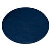 Alfombra De Lavado Moderna Posh Circulo Shaggy, Felpa, Gruesa Antidesl Circulo 100 Cm