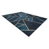Alfombra Lavable Andre 1173 Mosaico, Geométrico Antideslizante - Turq 120x170 Cm