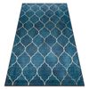 Alfombra Lavable Andre 1181 Espaldera Marroquí Antideslizante - Azul 120x170 Cm