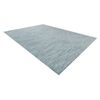 Alfombra Sisal Patio 3075 Diamantes Tejido Plano - Turquesa 117x170 Cm