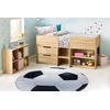 Alfombra Lavable Bambino 2139 Circulo - Futbol Para Niños Antidesliza Circulo 80 Cm