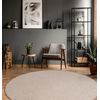 Alfombra Moorland Twist Círculo  Beige Circulo 200 Cm