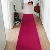 Alfombra De Pasillo Eton 447 Rosa 70x330 Cm