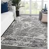 Alfombra Tuls Estructural, Franjas 51322 Moderna, Mármol Gris / Marfi 180x270 Cm