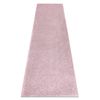 Alfombra De Pasillo Santa Fe Rubor Rosado 60 Llanura Color Sólido 70x370 Cm