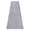 Alfombra De Pasillo Santa Fe Plata 92 Llanura Color Sólido 60x130 Cm