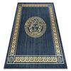 Alfombra Lavable Andre 1972 Marco Medusa Griego Antideslizante - Azul  120x170 Cm