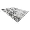 Alfombra Lira Gr579 Abstracta, Estructural, Moderna, Glamour - Gris 140x190 Cm