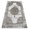 Alfombra Lira E1468 Rosetón, Estructural, Moderna, Glamour - Gris / D 140x190 Cm