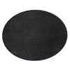 Alfombra  Santa Fe Círculo Negro 98 Llanura Color Sólido Circulo 200 Cm