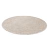 Alfombra  Santa Fe Círculo Beige 33 Llanura Color Sólido Circulo 150 Cm