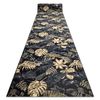 Alfombra De Pasillo Con Refuerzo De Goma Monstera Hojas, Oro 67 Cm 67x100 Cm