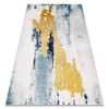 Alfombra Emerald Exclusivo 1025 Glamour, Elegante Vintage Azul / Oro 140x190 Cm