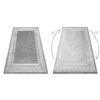 Alfombra Mateo 8033/644 Moderna Griego, Marco - Estructural Gris  180x270 Cm