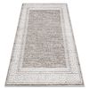 Alfombra Mateo 8033/944 Moderna Griego, Marco - Estructural Gris / Bei 140x190 Cm