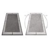 Alfombra Mateo 8034/644 Moderna Marco - Estructural Gris  180x270 Cm