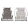 Alfombra Mateo 8034/944 Moderna Marco - Estructural Gris / Beige  140x190 Cm