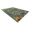 Alfombra Rebel Roads Village Life 90 Campo, Antideslizante Para Niños 95x133 Cm