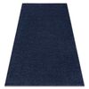 Alfombra Softy Llanura Color Sólido Azul Oscuro 140x190 Cm