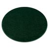 Alfombra Softy Circulo Llanura Color Forest Verde Circulo 120 Cm