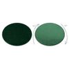 Alfombra Softy Circulo Llanura Color Forest Verde Circulo 120 Cm