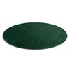 Alfombra Softy Circulo Llanura Color Forest Verde Circulo 120 Cm