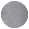 Alfombra Softy Circulo Llanura Color Sólido Gris Circulo 120 Cm