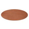 Alfombra Softy Circulo Llanura Color Sólido Terracota Circulo 200 Cm