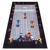 Alfombra Lavable Junior 52108.801 Carrera, Fórmula 1 Para Niños Anti 80x150 Cm