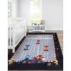 Alfombra Lavable Junior 52108.801 Carrera, Fórmula 1 Para Niños Anti 80x150 Cm