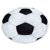 Alfombra Lavable Junior 51553.802 Circulo Futbol Para Niños Antidesli Circulo 80 Cm