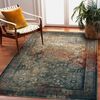 Alfombra De Lana Superior Mamluk Oriental Vintage Verde Oscuro 170x235 Cm