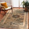 Alfombra De Lana Superior Mamluk Oriental Vintage Crema 235x350 Cm