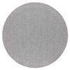 Alfombra Mimo 5979 Circulo Sisal Exterior Marco Gris Claro Circulo 120 Cm