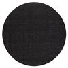 Alfombra Mimo 0000 Circulo Sisal Exterior Negro Circulo 150 Cm