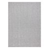 Alfombra Mimo 6272 Sisal Exterior Gris Claro 180x270 Cm