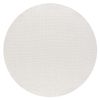 Alfombra Mimo 6272 Circulo Sisal Exterior Color Blanco Circulo 150 Cm