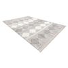 Alfombra Nano Eo61a Diamantes, Bucle, Tejido Plano Gris / Blanco 180x270 Cm