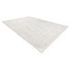 Alfombra Nano Eo78b Melange, Bucle, Tejido Plano Blanco / Gris 80x150 Cm