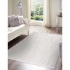 Alfombra Nano Fh72a Melange, Bucle, Tejido Plano Gris 180x270 Cm