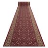 Alfombra De Pasillo Con Refuerzo De Goma  Bidjar Burdeos 67cm 67x100 Cm